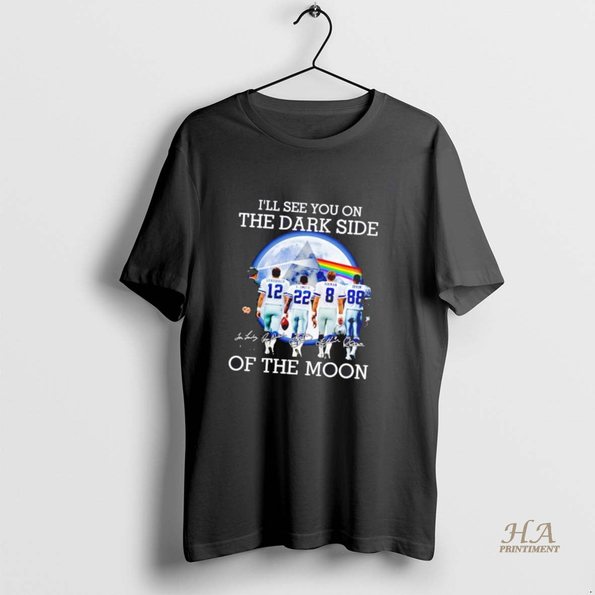 Official Dallas Cowboys Ill See You On The Dark Side Of The Moon T-Shirts, Hoodie, Sweatshirt | InkNestWear.com