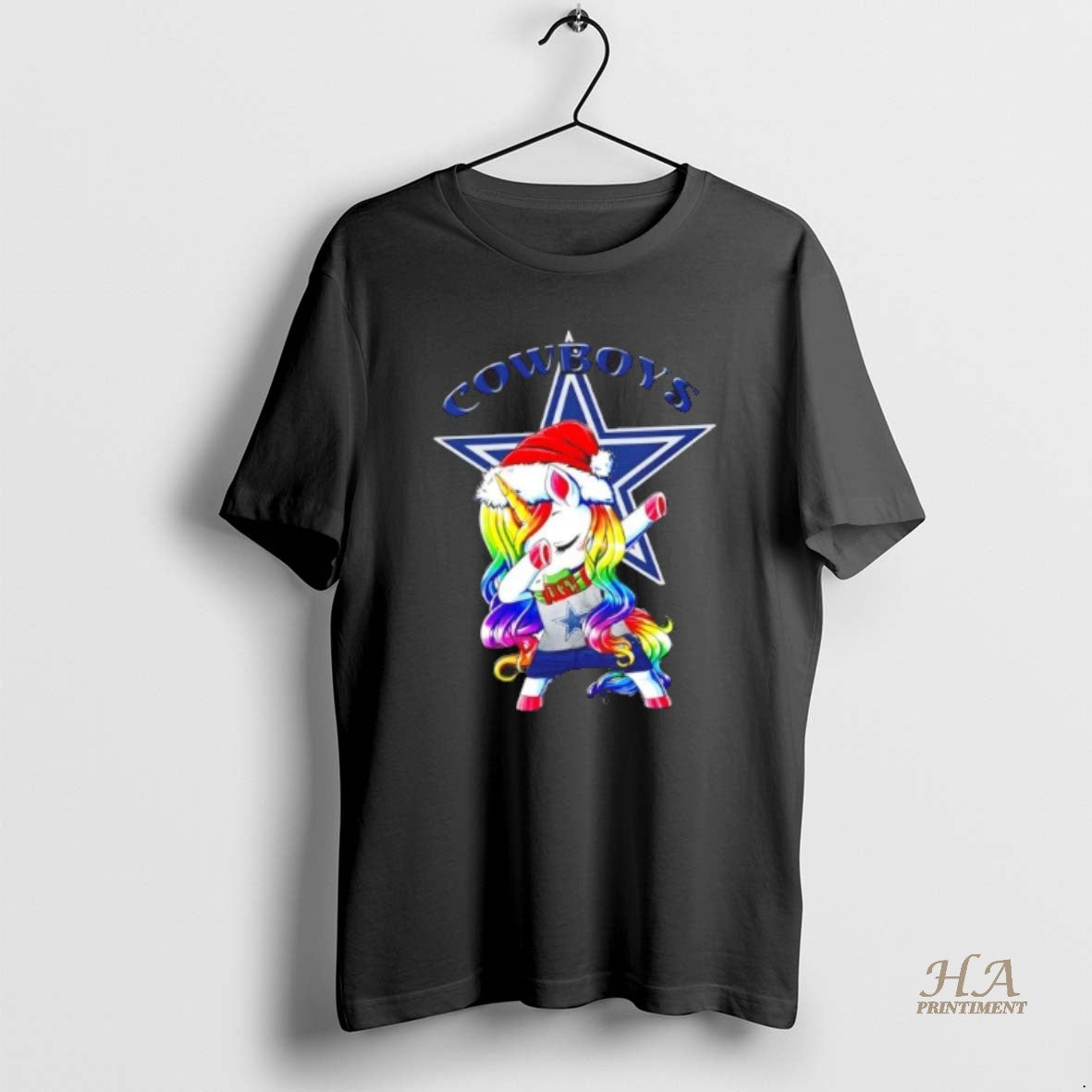 Official Dallas Cowboys X Unicorn Santa Hat Dabbing Merry Christmas T-Shirts, Hoodie, Sweatshirt | InkNestWear.com