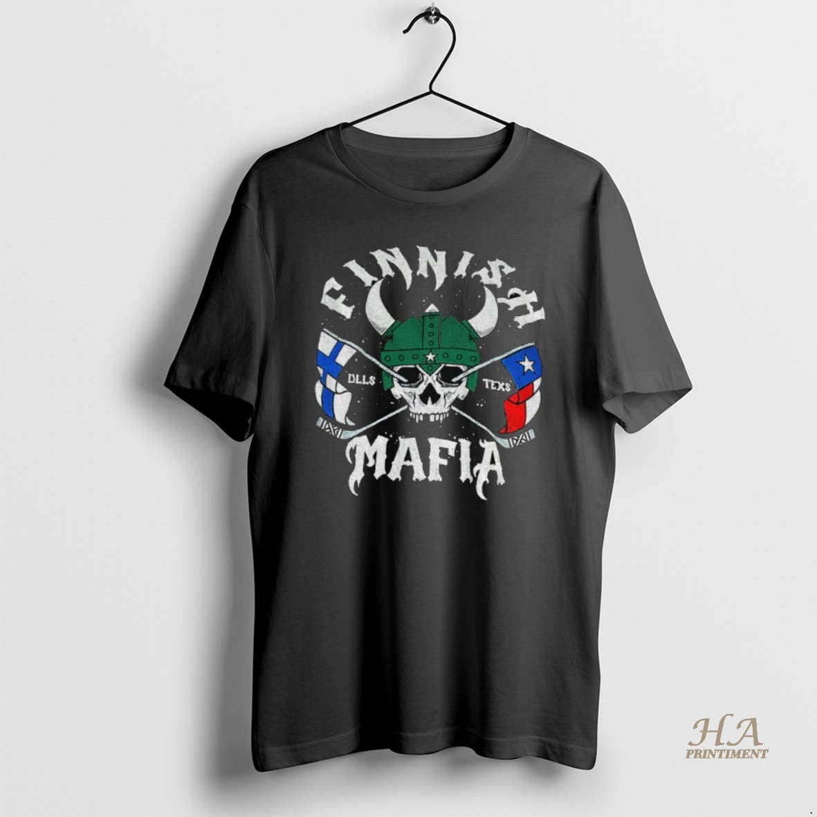 Official Dallas Stars Finnish Mafia Skull Dlls Texs Hockey T-Shirts, Hoodie, Sweatshirt | InkNestWear.com