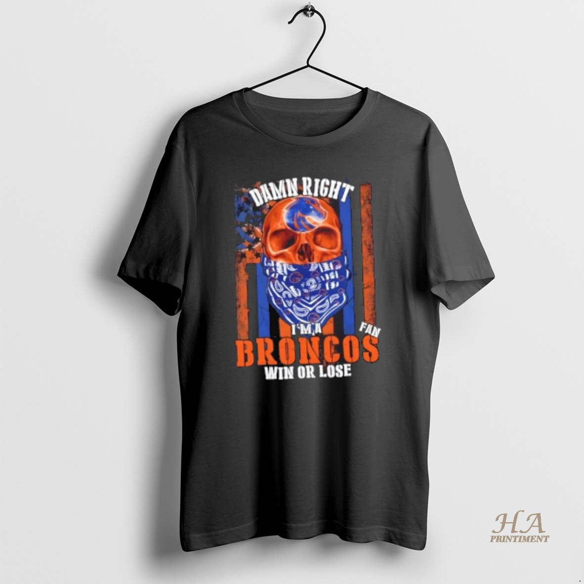 Official Damn Right Im A Oise State Broncos Fan Win Or Lose Us Flag T-Shirts, Hoodie, Sweatshirt | InkNestWear.com