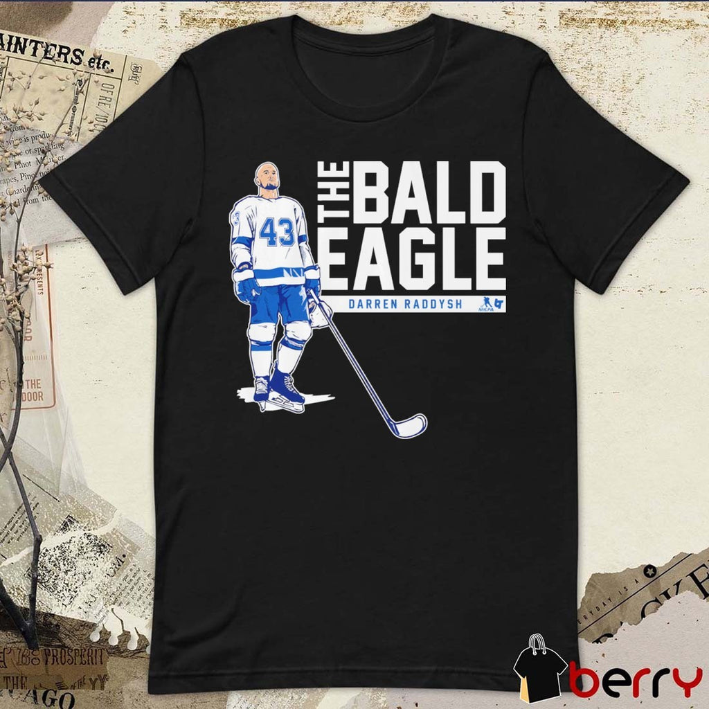 Darren Raddysh The Bald Eagle Tampa Bay Lightning Hockey t-shirt