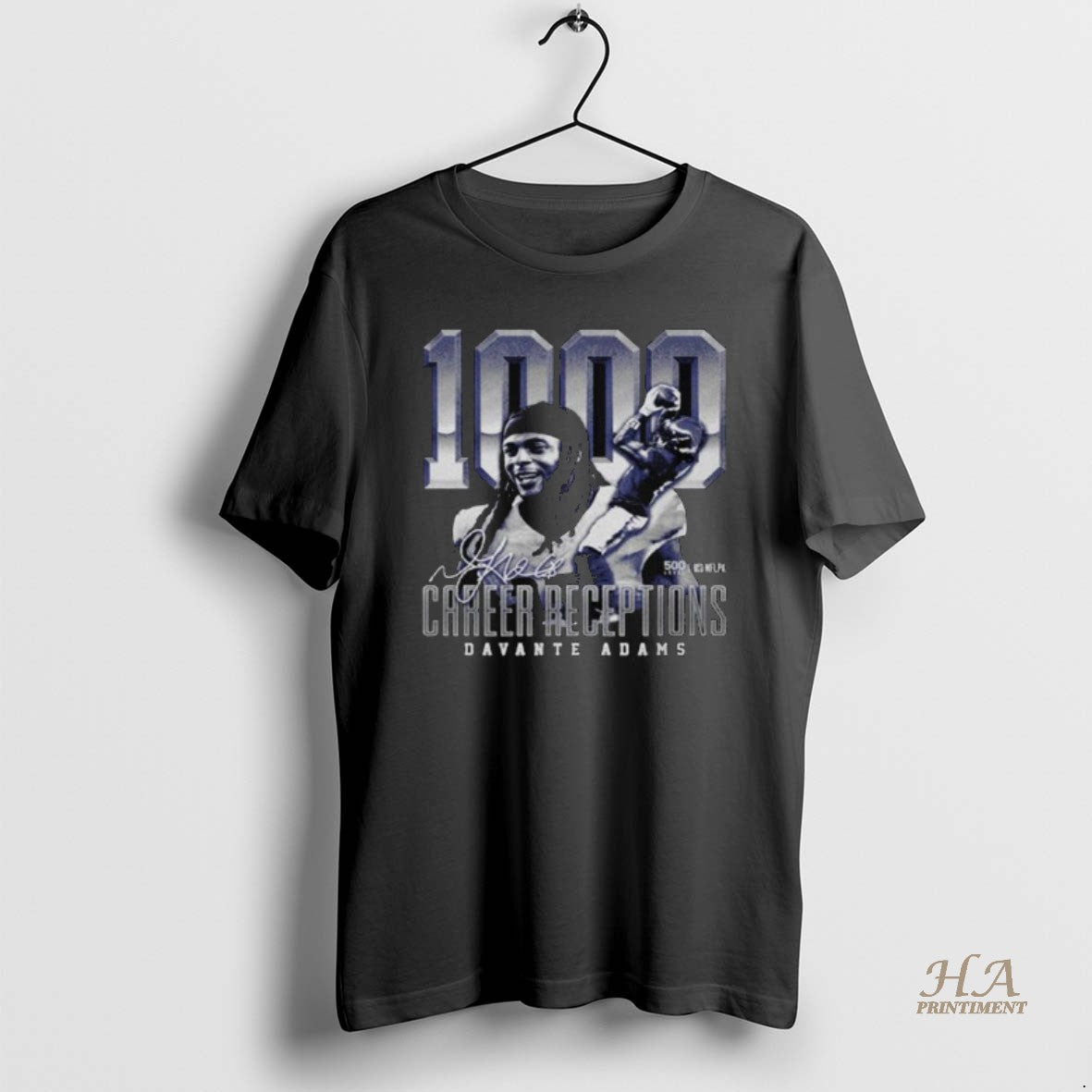 Official Davante Adams Los Angeles R 1000 Career Receptions Long Sleve T-Shirts, Hoodie, Sweatshirt | InkNestWear.com