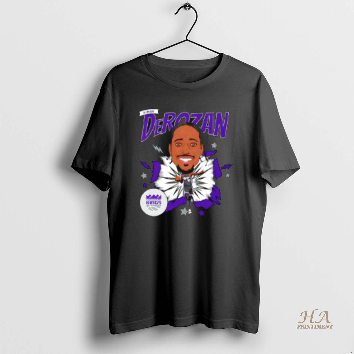 Official Demar Derozan Sacramento Kings Caricature T-Shirts, Hoodie, Sweatshirt | InkNestWear.com