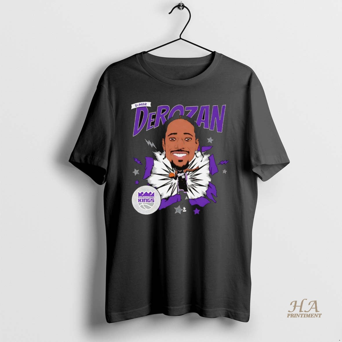 Official Demar Derozan Caricature Sacramento Kings T-Shirts, Hoodie, Sweatshirt | InkNestWear.com