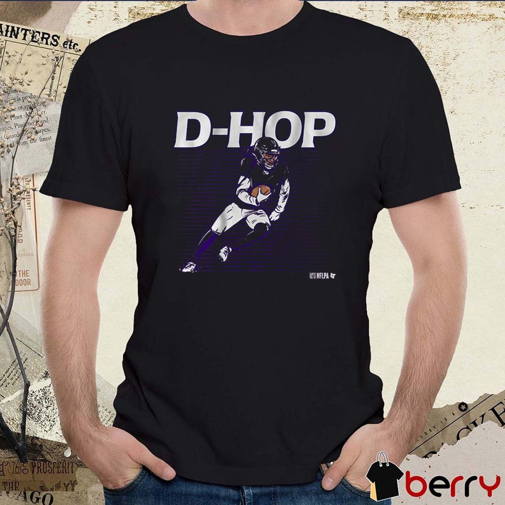 Deandre Hopkins D-Hop Baltimore Ravens NFL Football Painting t-shirt