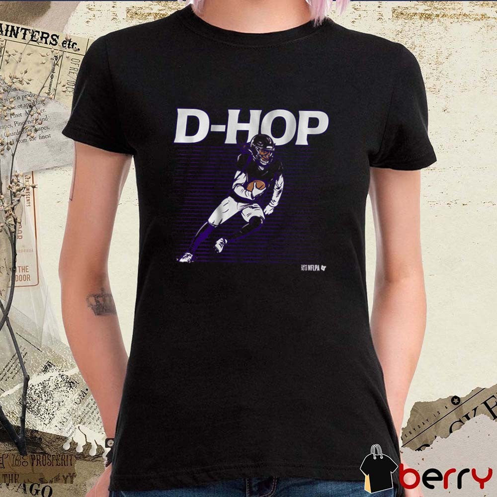 Deandre Hopkins D-Hop Baltimore Ravens NFL Football Painting t-shirt