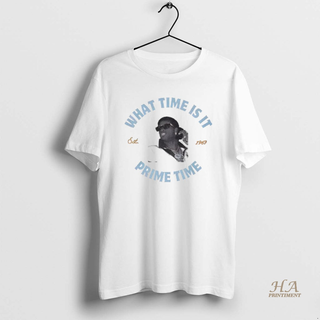Official Deion Sanders Coach Prime What Time Is It Prime Time T-Shirts, Hoodie, Sweatshirt | InkNestWear.com
