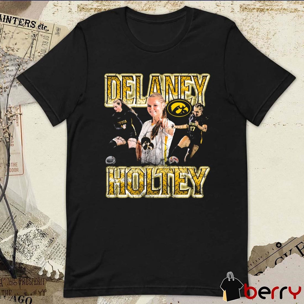 Delaney Holtey Iowa Soccer Vintage Graphic t-shirt