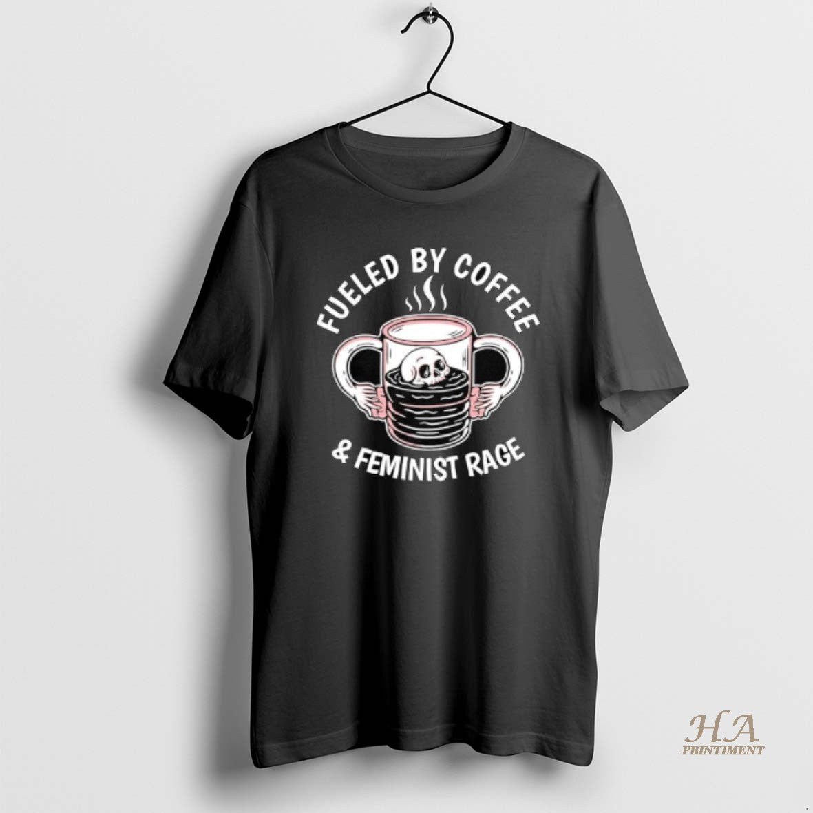Official Deled By Coffee And Feminist Rage T-Shirts, Hoodie, Sweatshirt | InkNestWear.com
