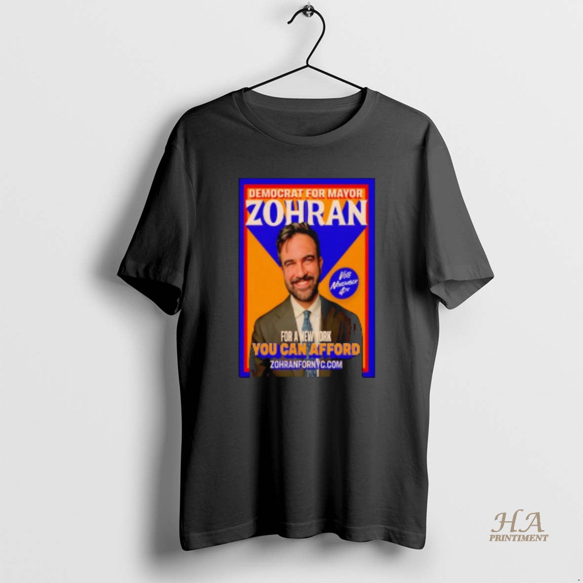Official Democrat For Mayor Zohran Mamdani For A New York You Can Afford T-Shirts, Hoodie, Sweatshirt | InkNestWear.com