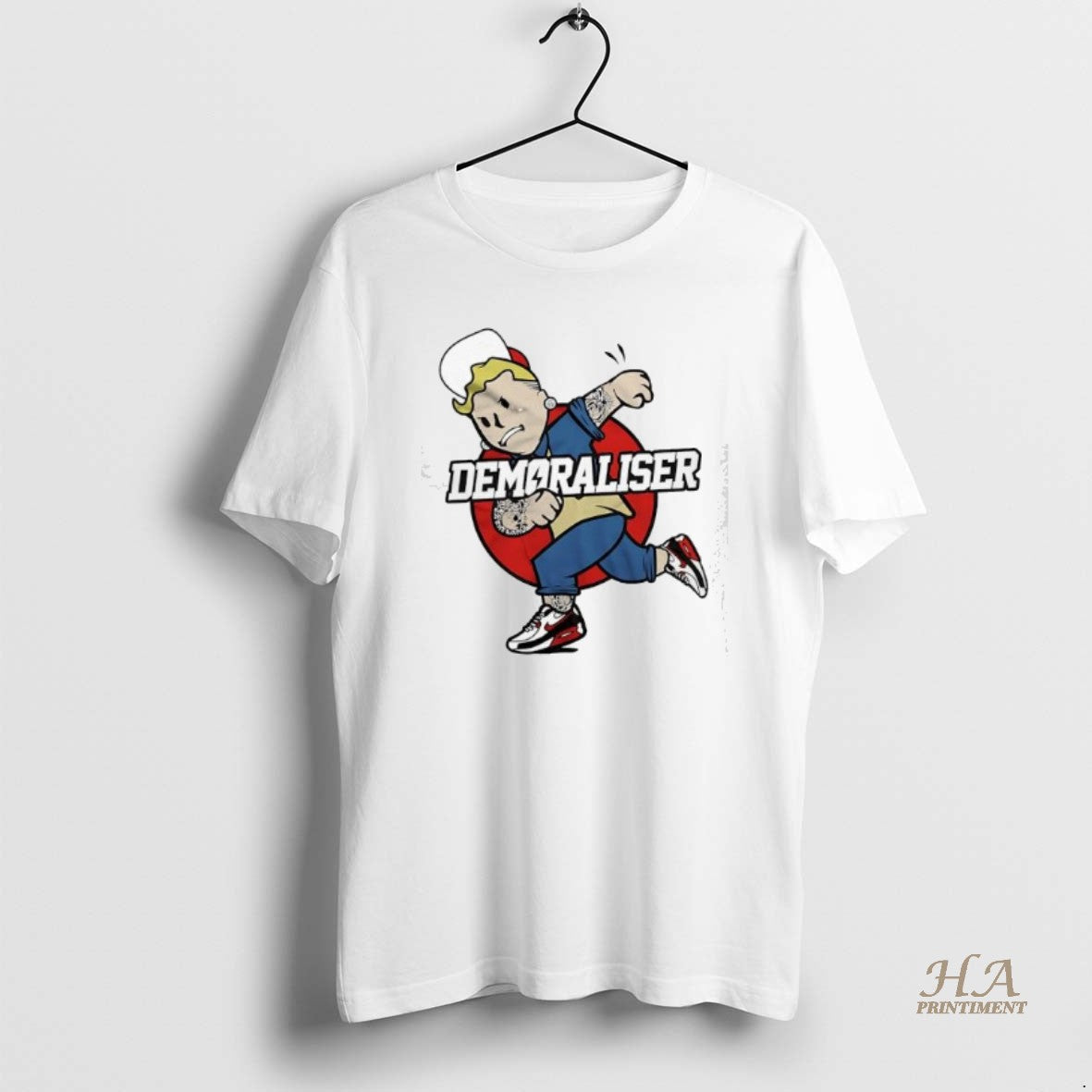 Official Demoraliser Cartoon Vintage T-Shirts, Hoodie, Sweatshirt | InkNestWear.com