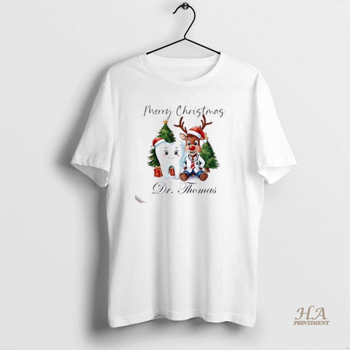 Official Dental Hygienist Christmas Personalized Ornaments White T-Shirts, Hoodie, Sweatshirt | InkNestWear.com