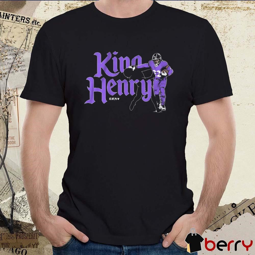 Derrick Henry King Henry Baltimore Ravens NFL t-shirt