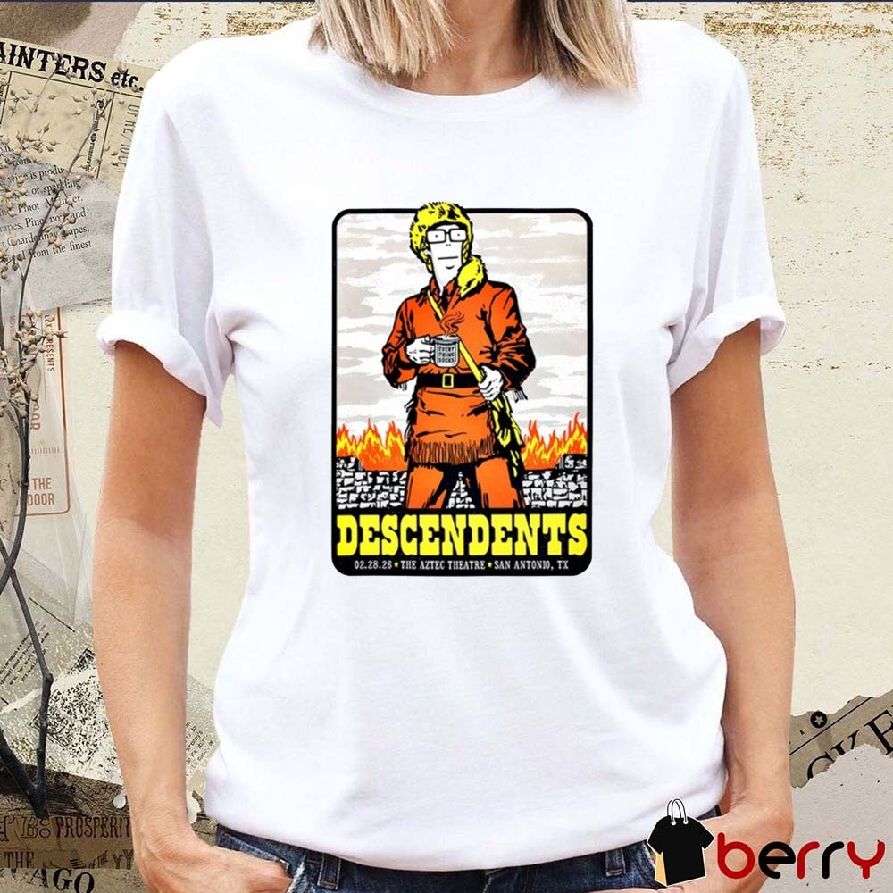 Descendents February 28 2026 The Aztec Theatre in San Antonio TX t-shirt