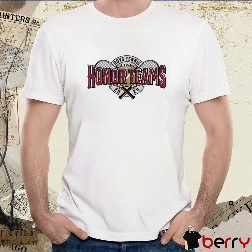 Detroit Catholic High School League Boys Tennis Honor Teams 2024 CHSL t-shirt