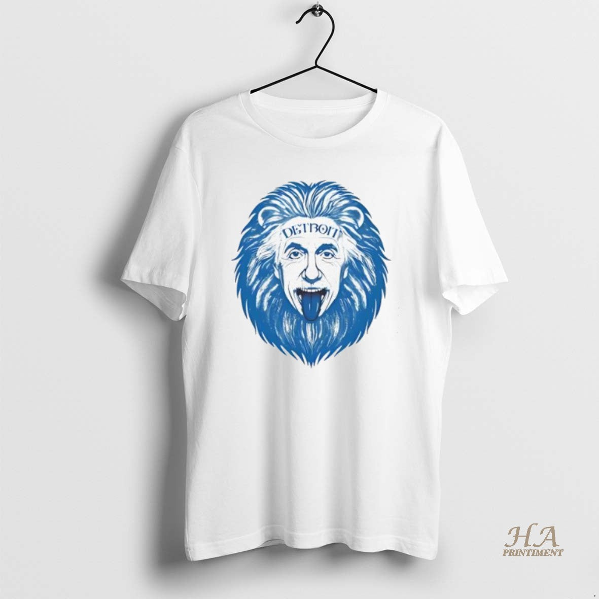Official Detroit Einstein Tongue Out Lion Retro Style Baseball T-Shirts, Hoodie, Sweatshirt | InkNestWear.com