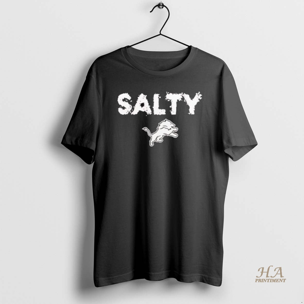 Official Detroit Lions Coach Dan Campbell Salty Logo 2025 T-Shirts, Hoodie, Sweatshirt | InkNestWear.com