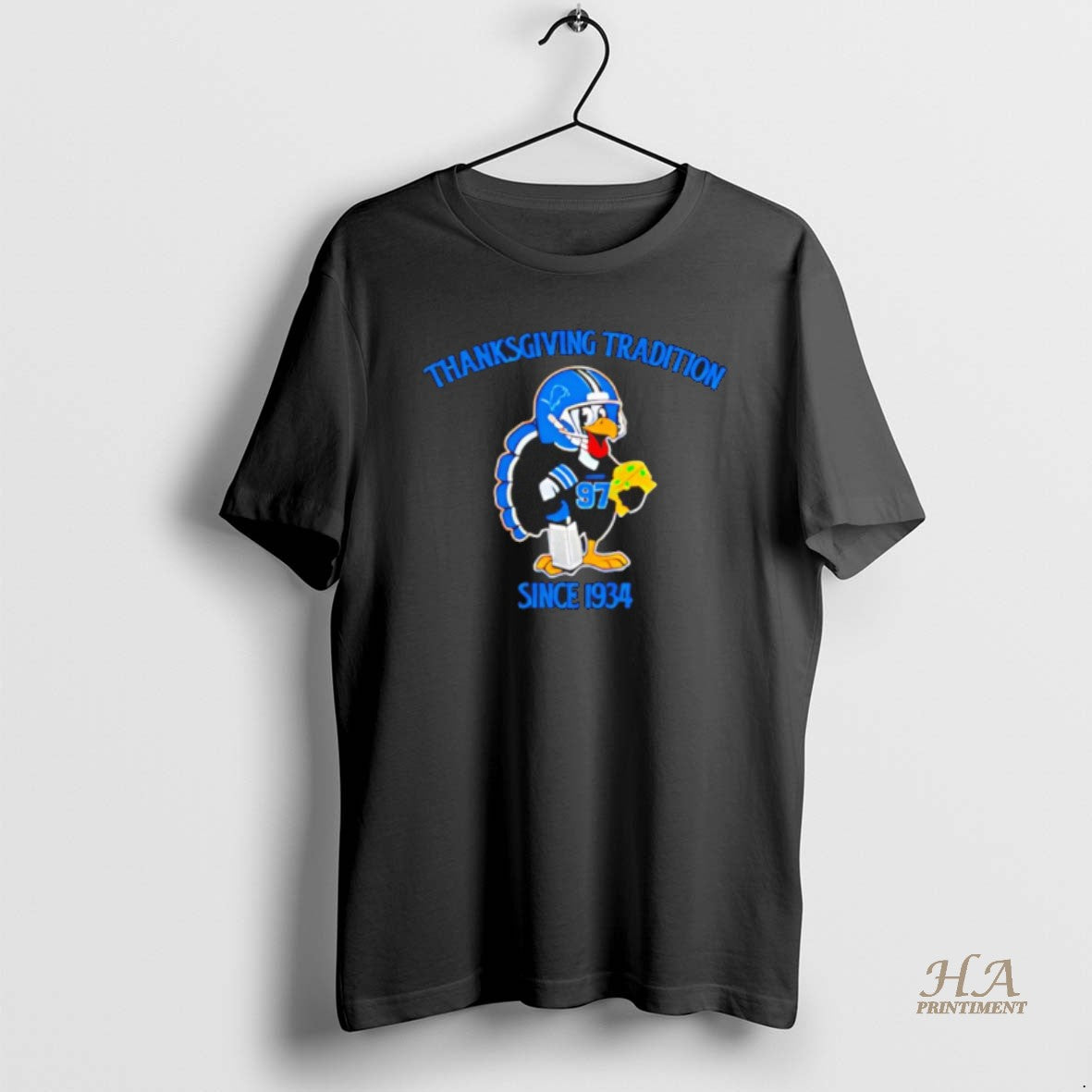 Official Detroit Lions Thanksgiving Tradition Since 1934 T-Shirts, Hoodie, Sweatshirt | InkNestWear.com