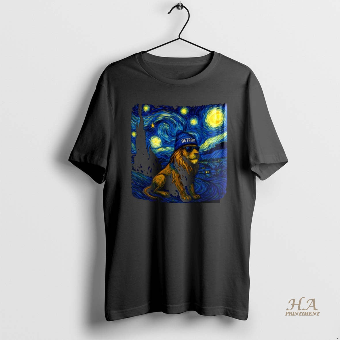 Official Detroit Lions Football Van Gogh Style T-Shirts, Hoodie, Sweatshirt | InkNestWear.com