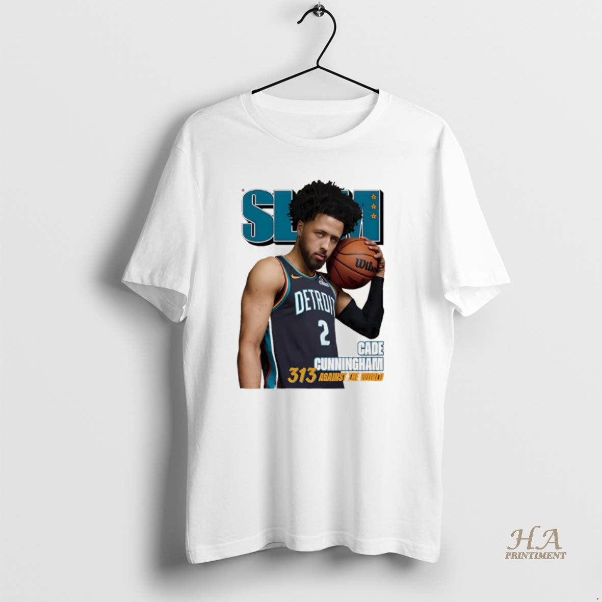 Official Detroit Pistons Cade Cunningham 313 Against The World Christmas T-Shirts, Hoodie, Sweatshirt | InkNestWear.com