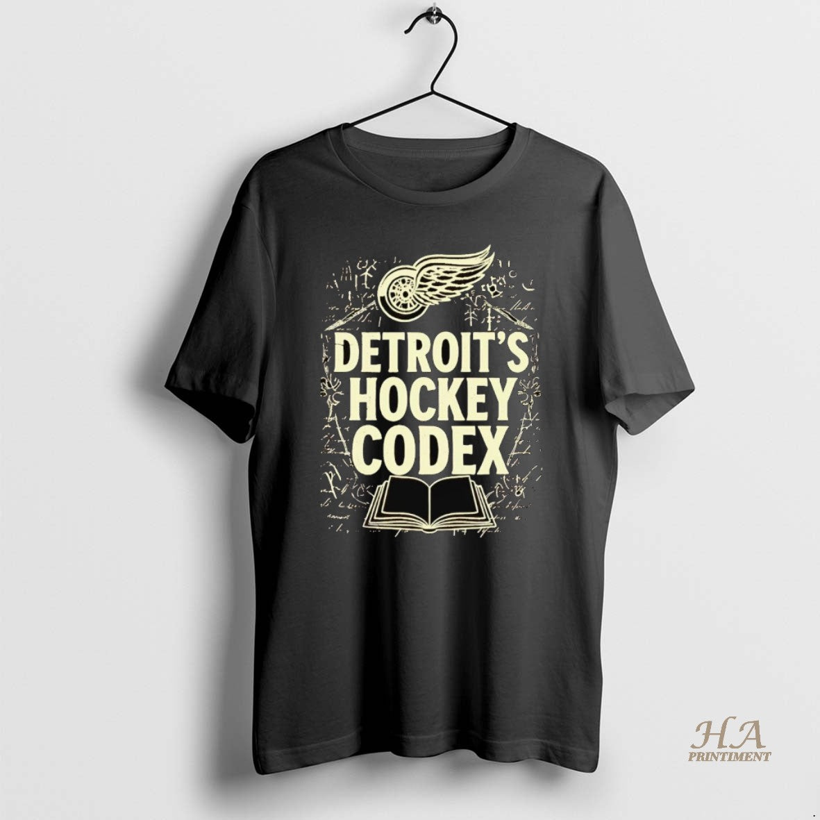 Official Detroit Red Wings Detroits Hockey Codex T-Shirts, Hoodie, Sweatshirt | InkNestWear.com