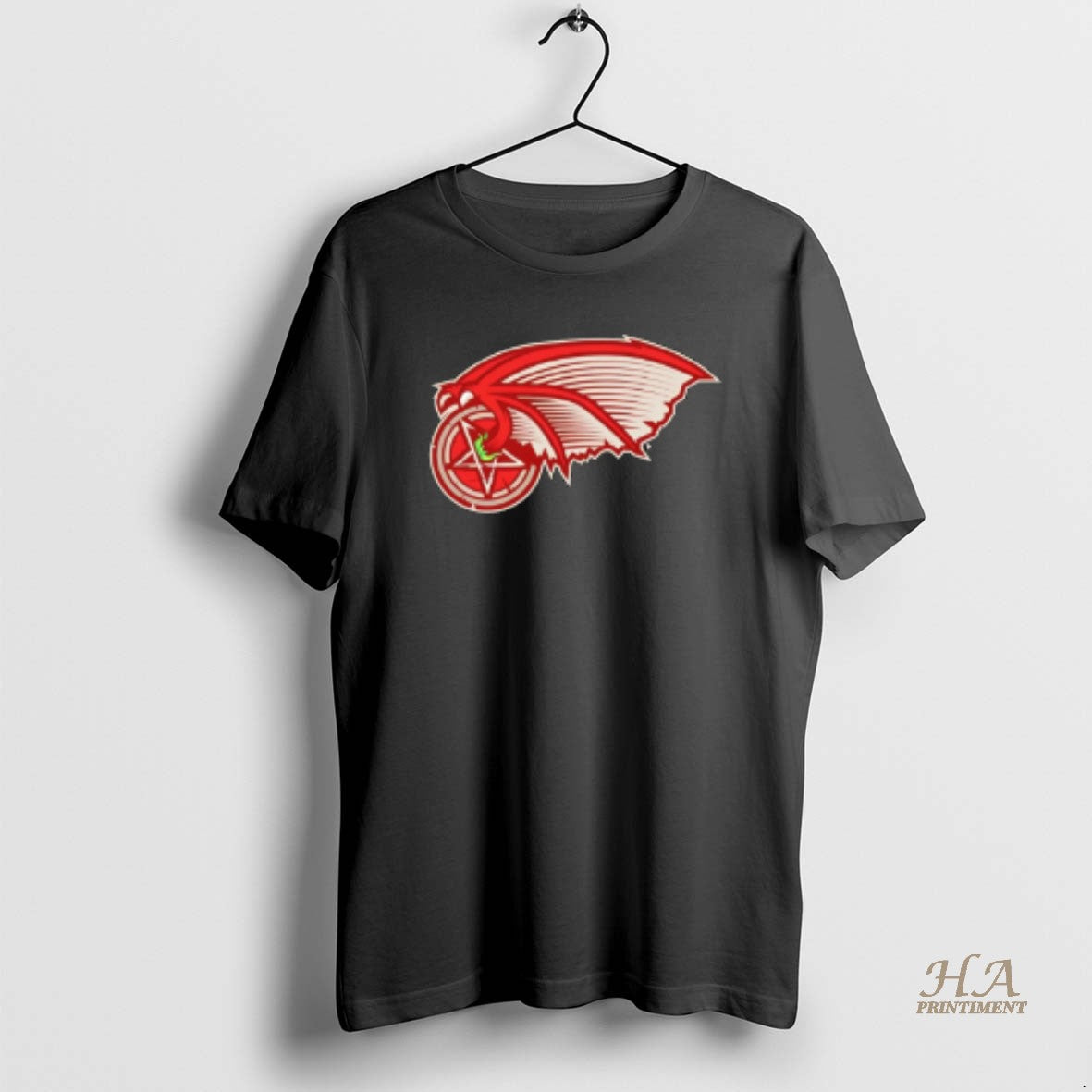 Official Detroit Red Wings X Summoning Circle Halloween Logo T-Shirts, Hoodie, Sweatshirt | InkNestWear.com