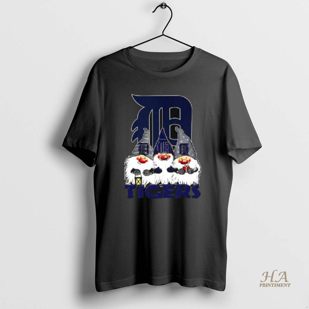 Official Detroit Tigers X Gnomes Xmas Christmas T-Shirts, Hoodie, Sweatshirt | InkNestWear.com