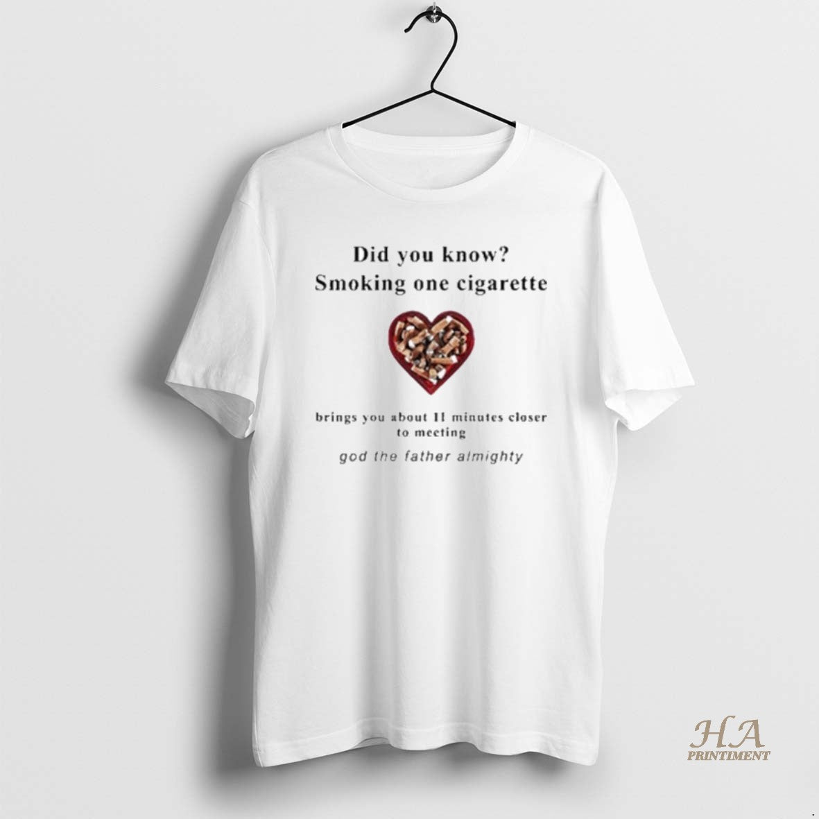 Official Did You Know Smoking One Cigarette T-Shirts, Hoodie, Sweatshirt | InkNestWear.com