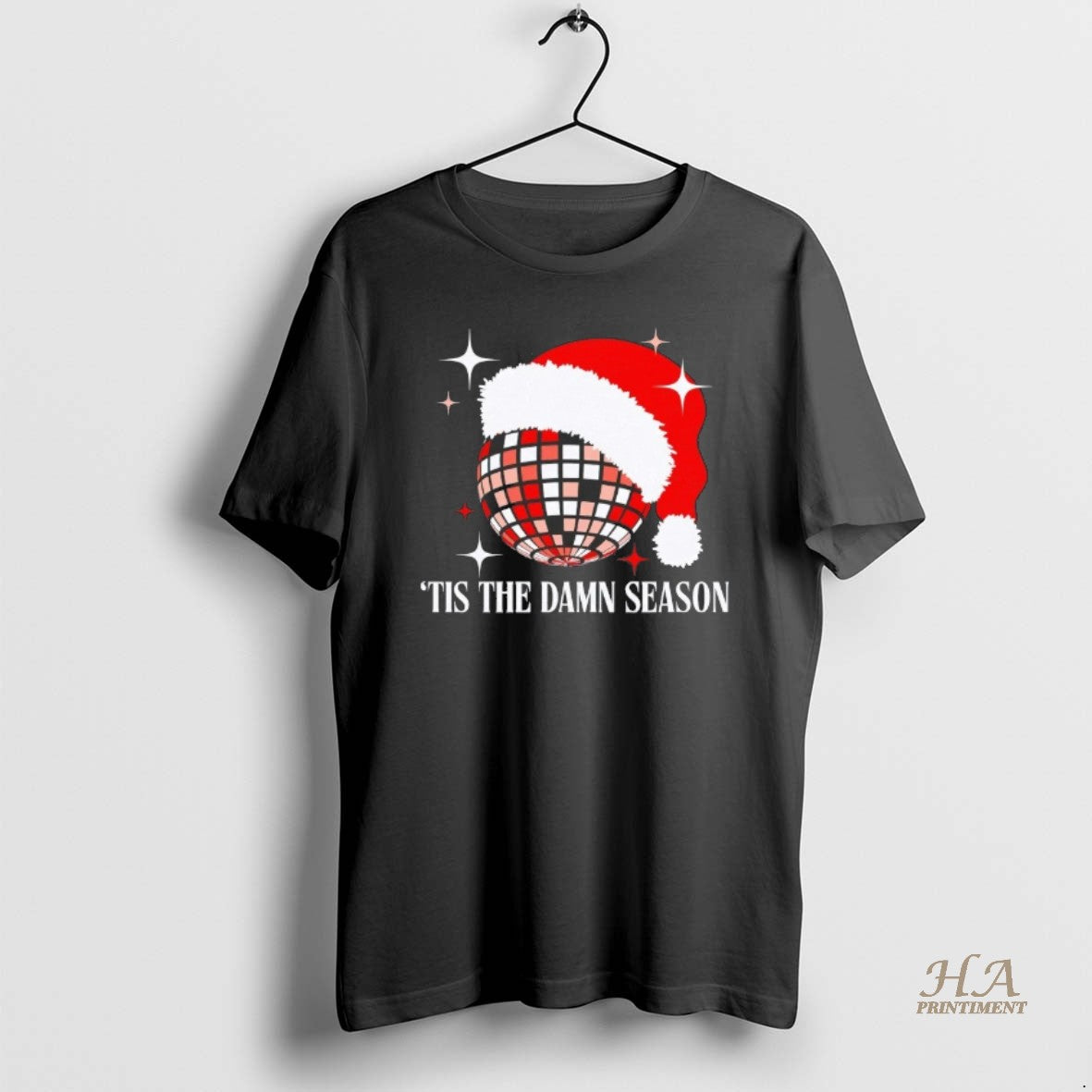Official Disco Ball Tis The Damn Seasonn Christmas T-Shirts, Hoodie, Sweatshirt | InkNestWear.com