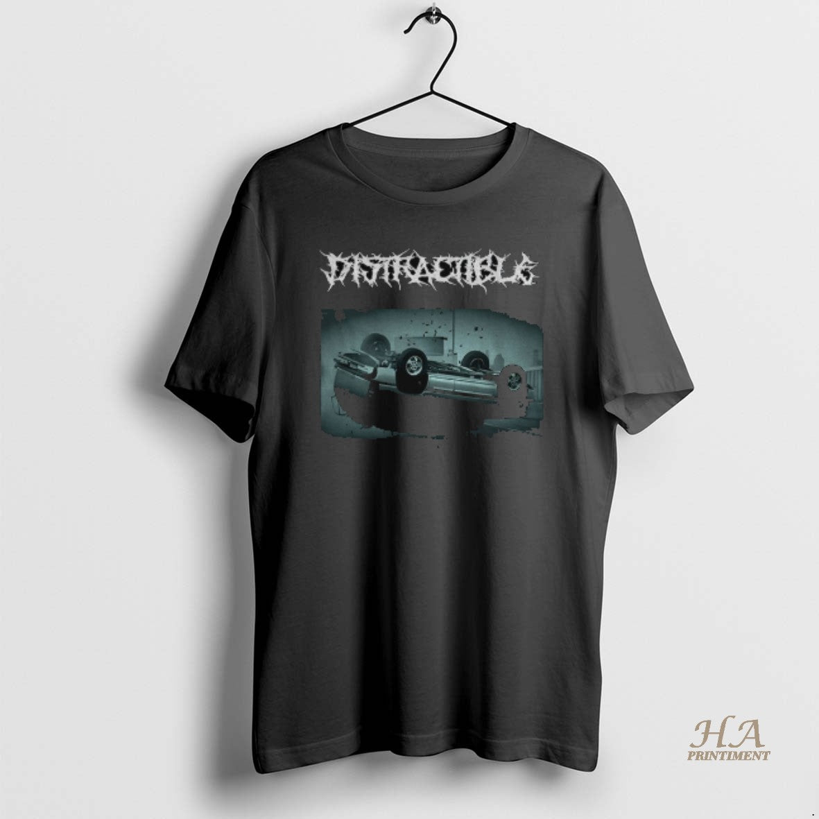 Official Distractible Upside Down Car T-Shirts, Hoodie, Sweatshirt | InkNestWear.com