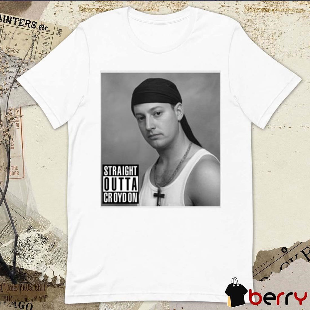 Dobby Club Portrait Straight Outta Croydon 2025 Poster t-shirt