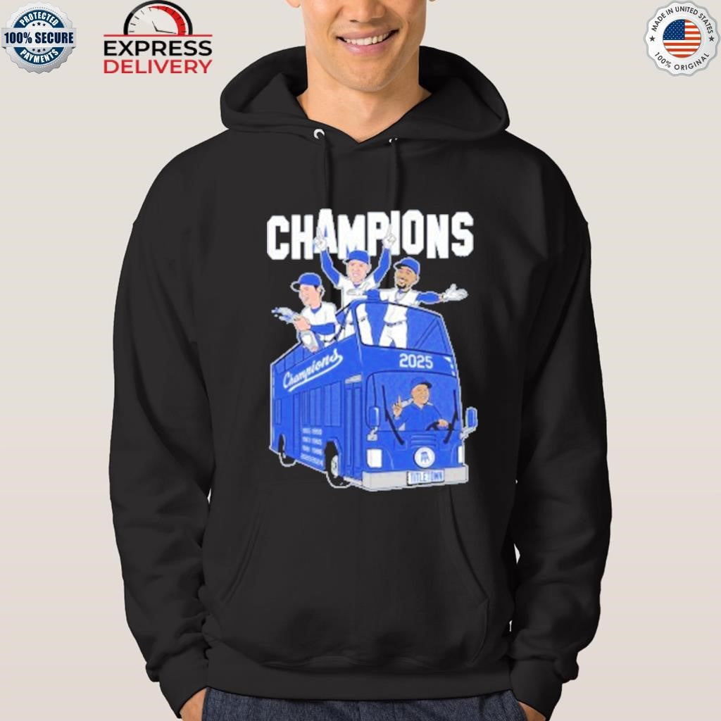 Dodgers 2025 World Champions Title Town Shirt