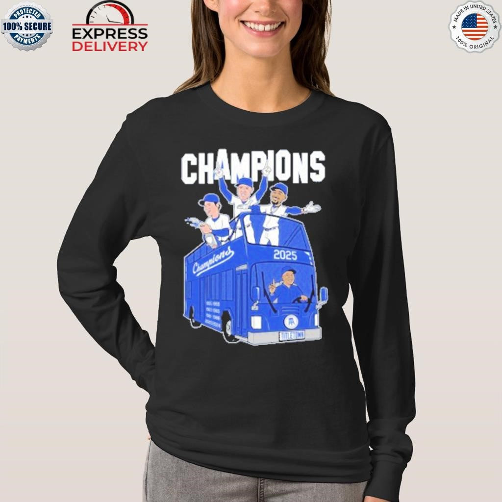 Dodgers 2025 World Champions Title Town Shirt