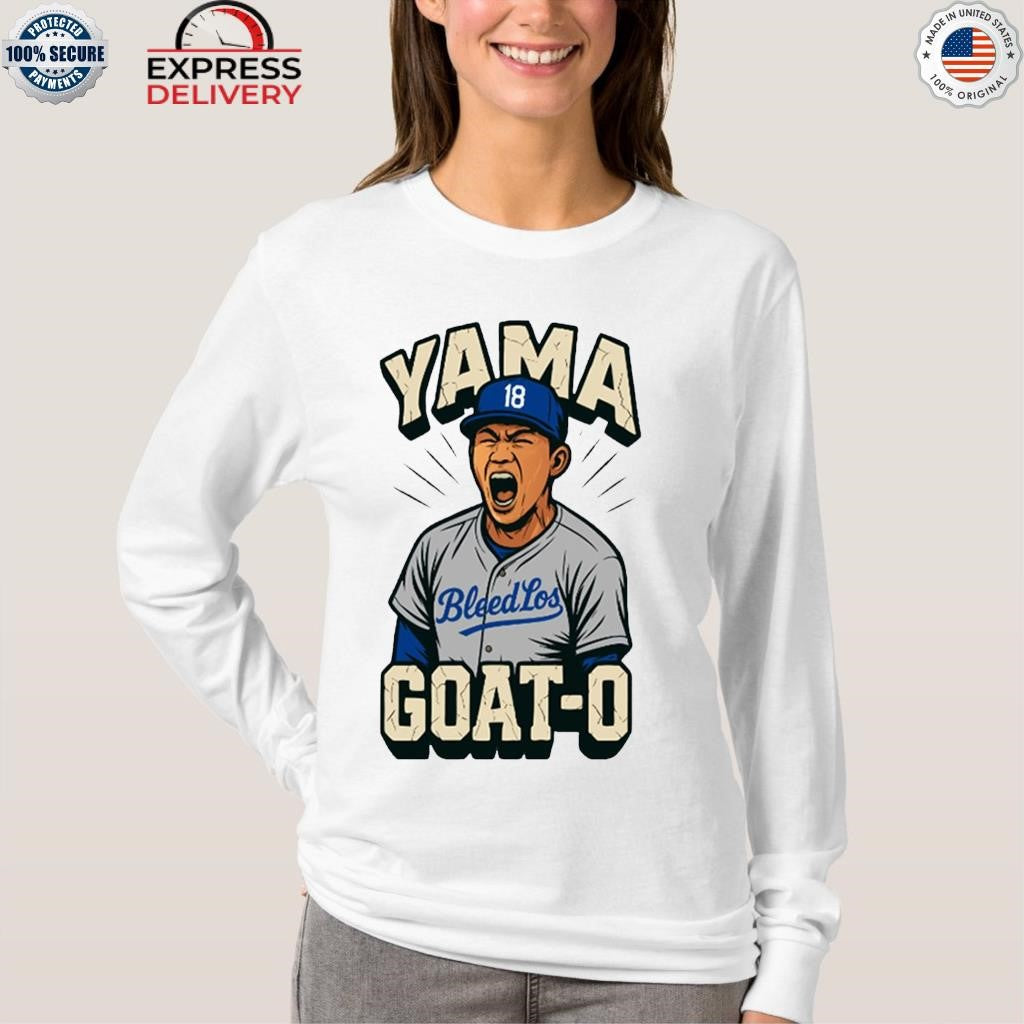 Dodgers Yoshinobu Yamamoto Yama Goat-O Shirt