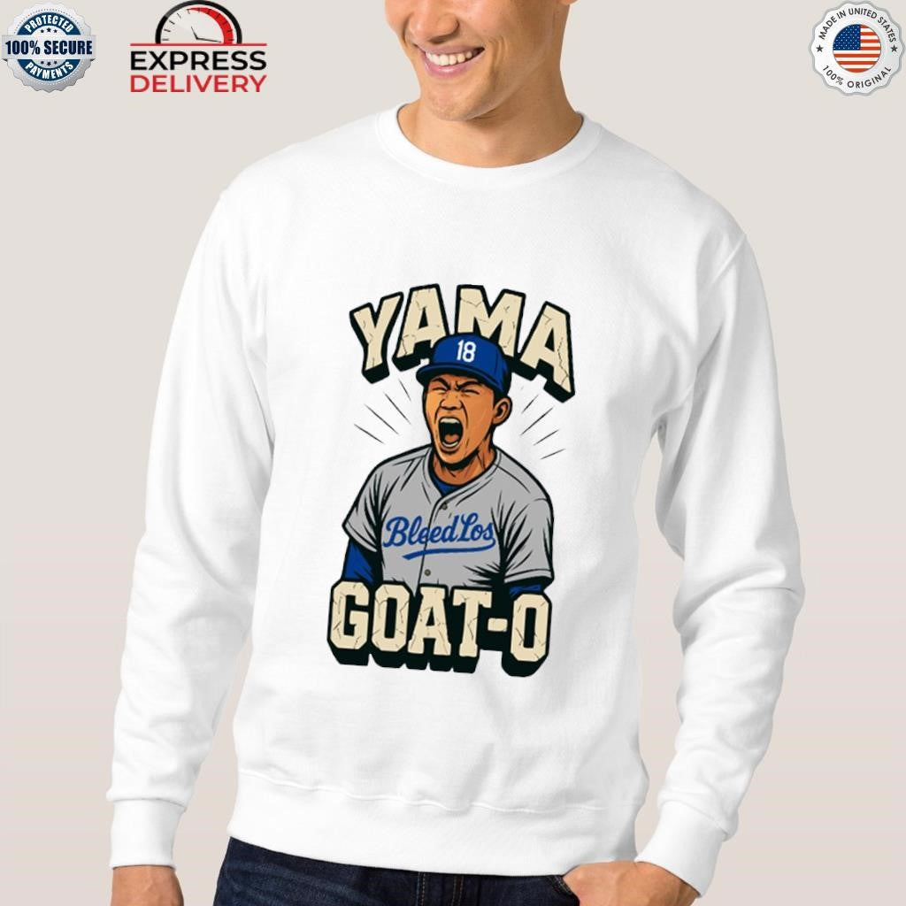 Dodgers Yoshinobu Yamamoto Yama Goat-O Shirt