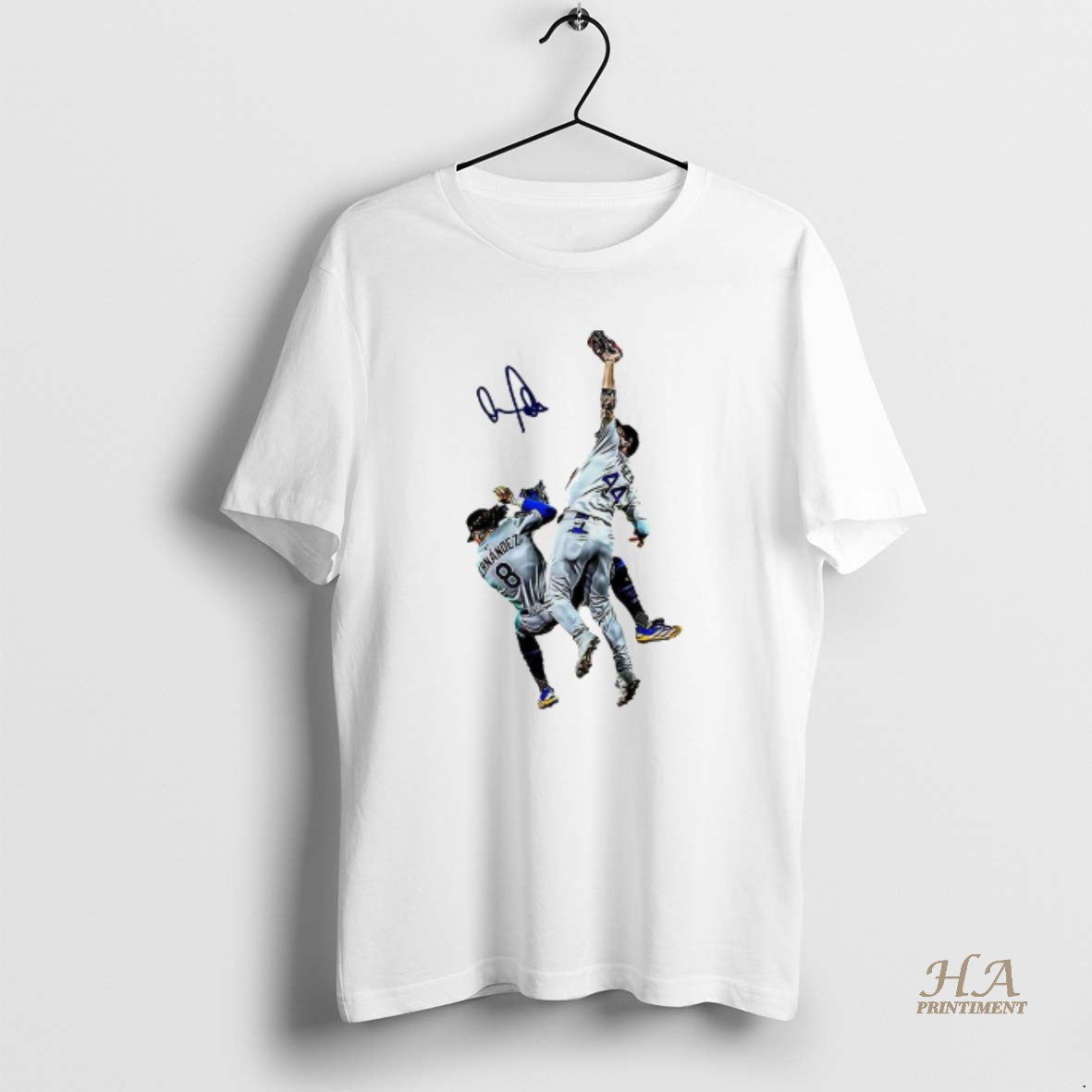 Official Dodgers Player Teoscar Hernandez And George Springer World Series 2025 Signature T-Shirts, Hoodie, Sweatshirt