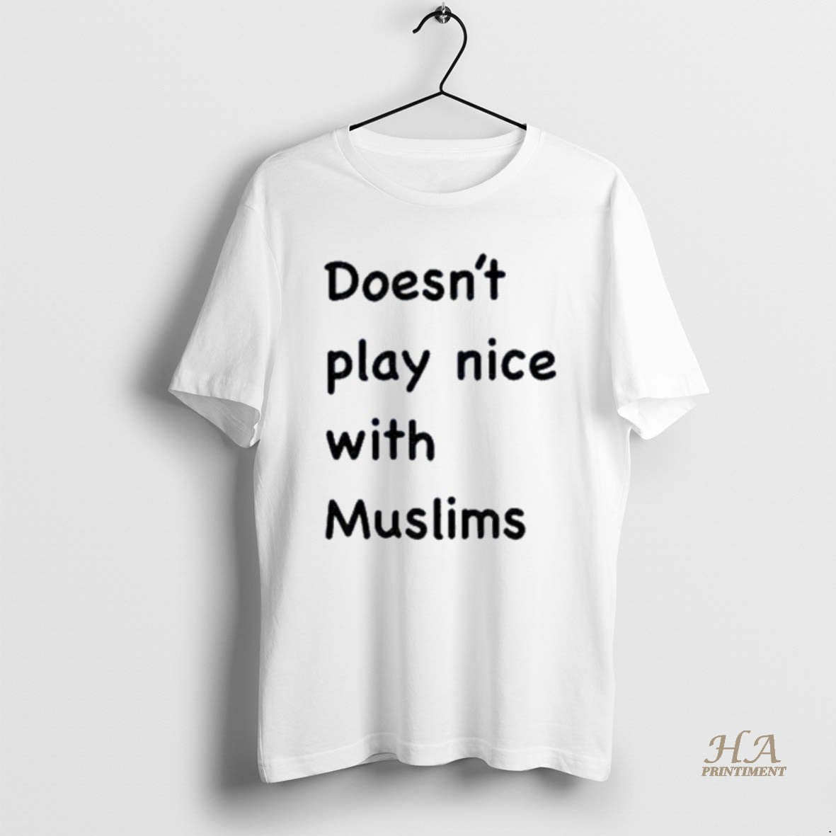 Official Doesnt Play Nice With Muslims T-Shirts, Hoodie, Sweatshirt | InkNestWear.com