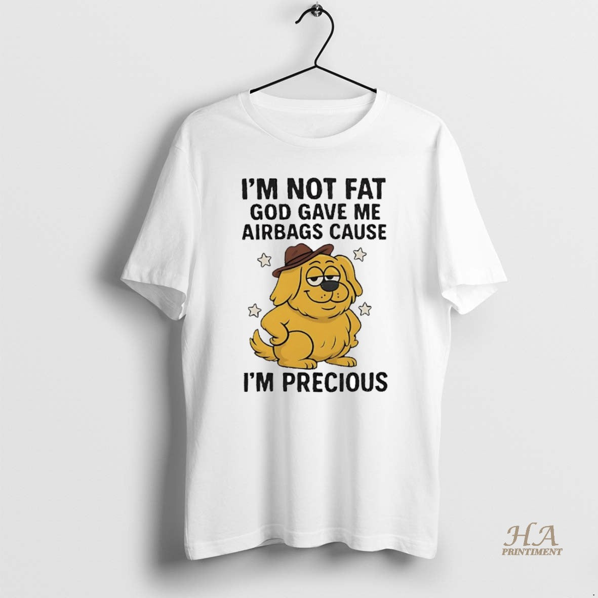 Official Dog Im Not Fat God Gave Me Airbags Cause T-Shirts, Hoodie, Sweatshirt | InkNestWear.com