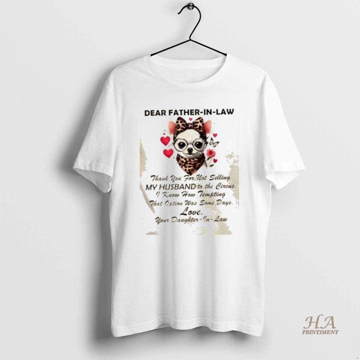 Official Dog Dear Father In Law Thank You For Not Selling My Husband To The T-Shirts, Hoodie, Sweatshirt | InkNestWear.com