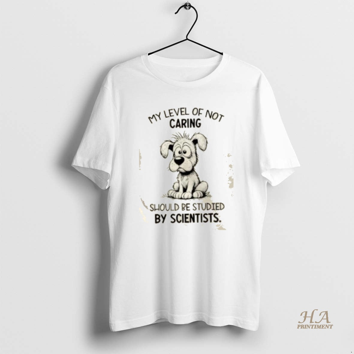 Official Dog My Level Of Not Caring Should Be Studied By Scientists T-Shirts, Hoodie, Sweatshirt | InkNestWear.com