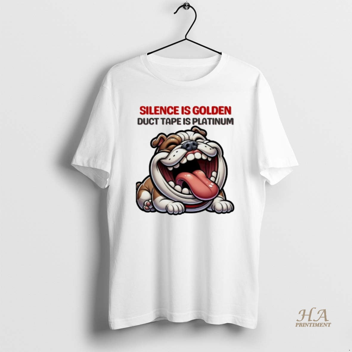 Official Dog Silence Is Golden Duct Tape Is Platinum T-Shirts, Hoodie, Sweatshirt | InkNestWear.com