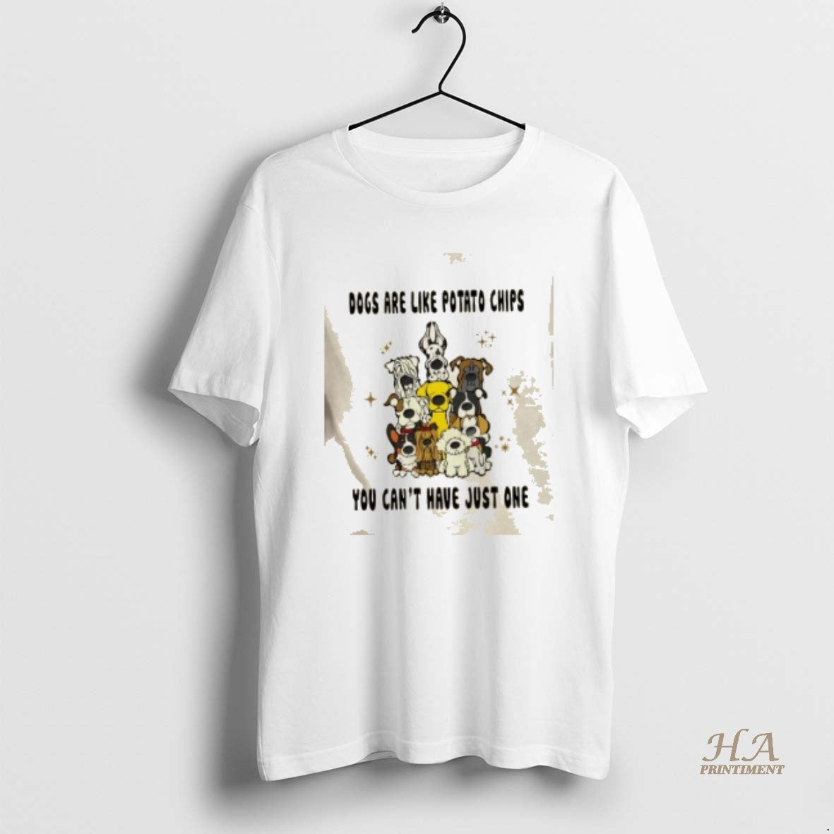 Official Dogs Are Like Potato Chips You Cant Have Just One T-Shirts, Hoodie, Sweatshirt | InkNestWear.com