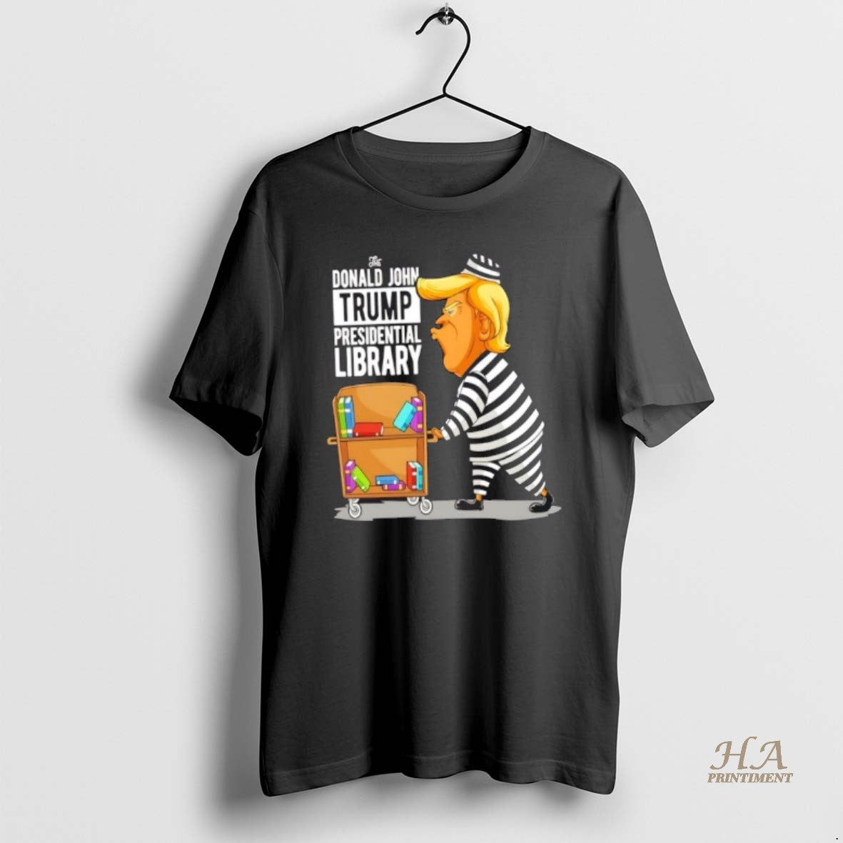 Official Donald John Trump Prison Presidential Library T-Shirts, Hoodie, Sweatshirt | InkNestWear.com