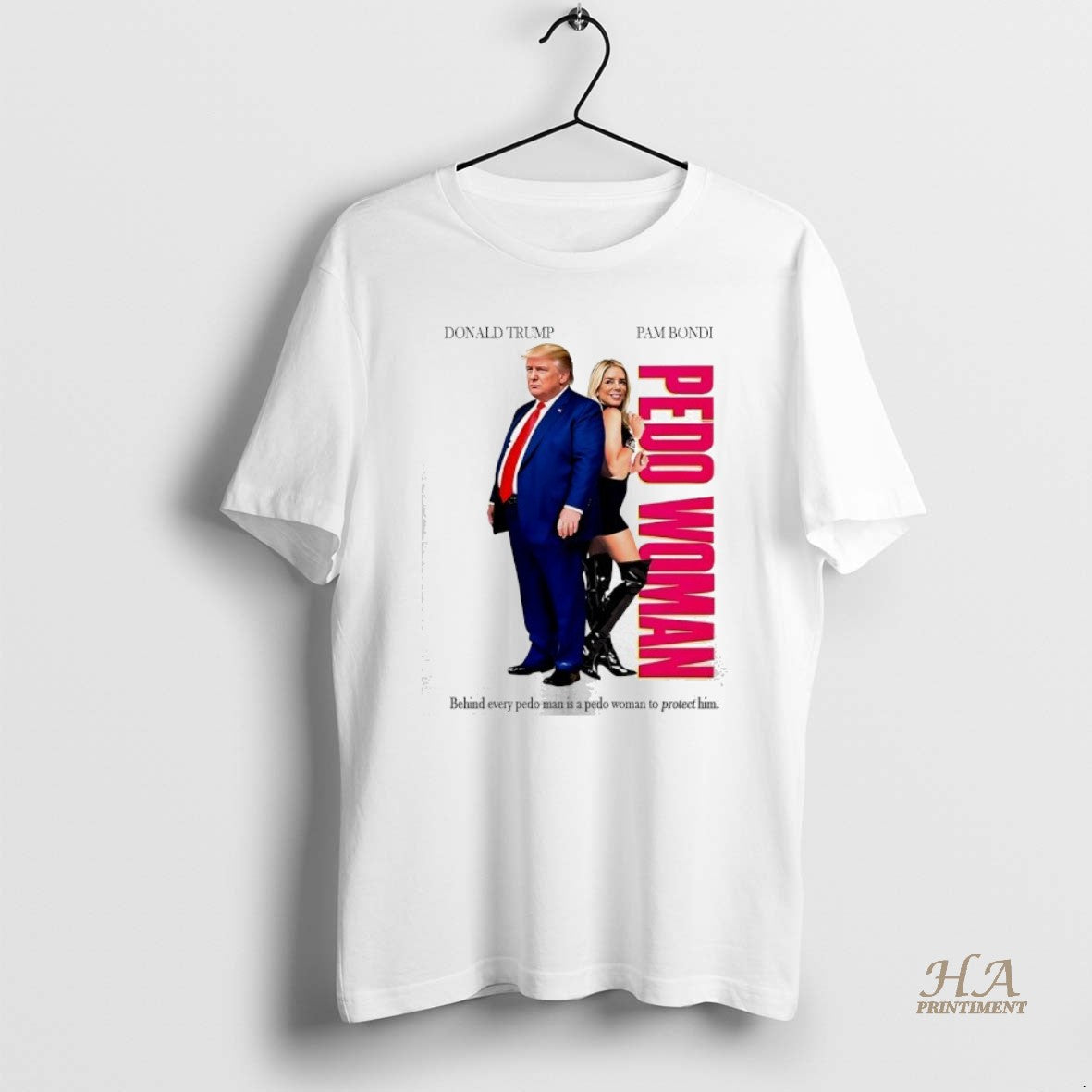 Official Donald Trump Pam Bondi Pedo Woman T-Shirts, Hoodie, Sweatshirt | InkNestWear.com