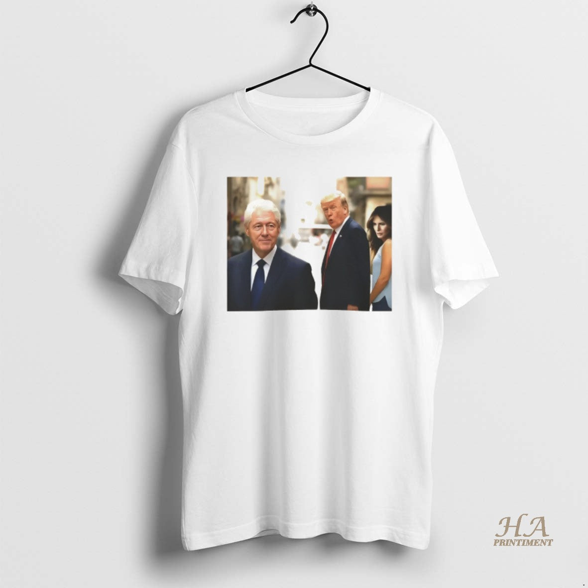 Official Donald Trump And Bill Clinton Bubba Distracted Boyfriend Meme T-Shirts, Hoodie, Sweatshirt | InkNestWear.com