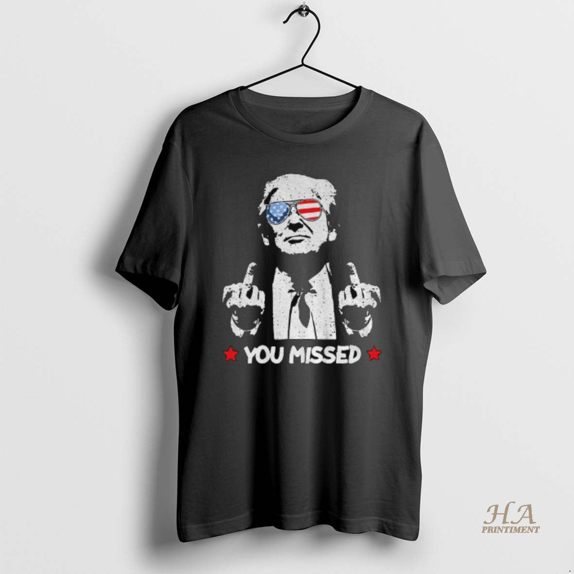Official Donald Trump Middle Finger Maga Republican You Missed Christmas T-Shirts, Hoodie, Sweatshirt | InkNestWear.com