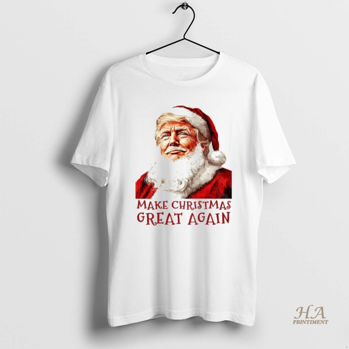 Official Donald Trump X Santa Claus Make Christmas Great Again Merry Christmas T-Shirts, Hoodie, Sweatshirt | InkNestWear.com