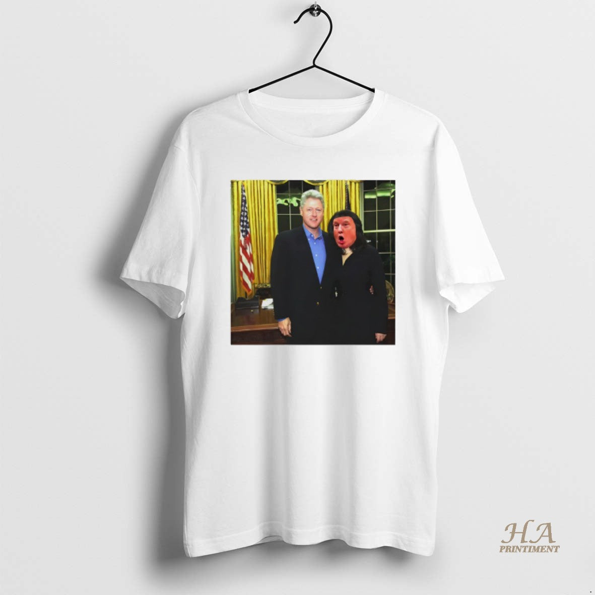 Official Donica Lewinsky Bill Clinton Car Magne Trump Meme T-Shirts, Hoodie, Sweatshirt | InkNestWear.com