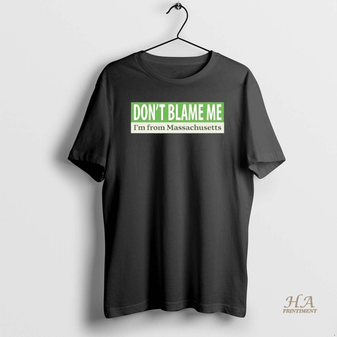 Official Dont Blame Me Im From Massachusetts Black T-Shirts, Hoodie, Sweatshirt | InkNestWear.com