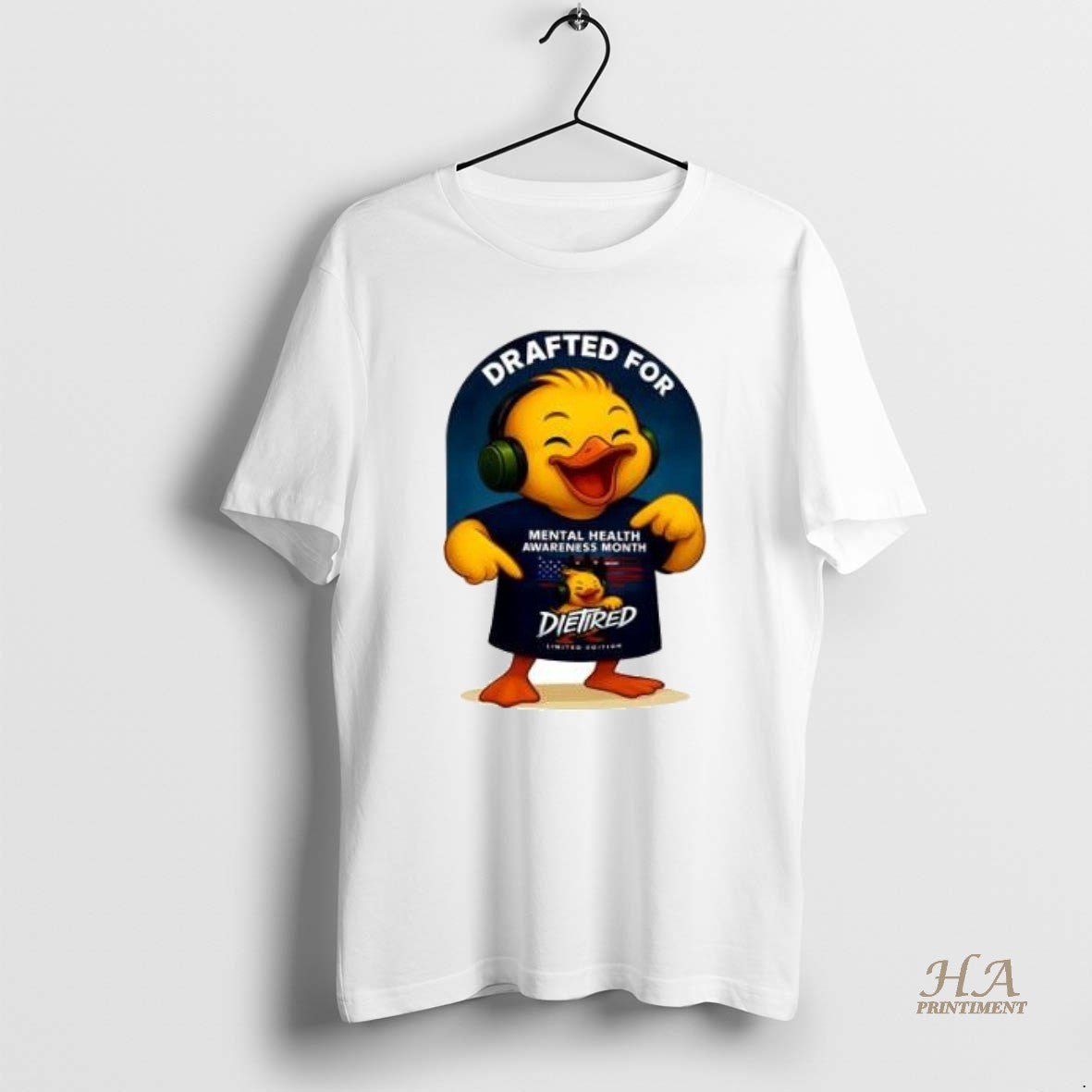 Official Drafted For Mental Health Awareness Month Die Tired X Mbr T-Shirts, Hoodie, Sweatshirt | InkNestWear.com